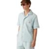Monogram badstof shirt met korte mouwen Monogram badstof shirt met korte mouwen