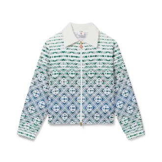 Monogram Gradient badstof jas