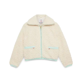 Monogram Jacquard fleecejas