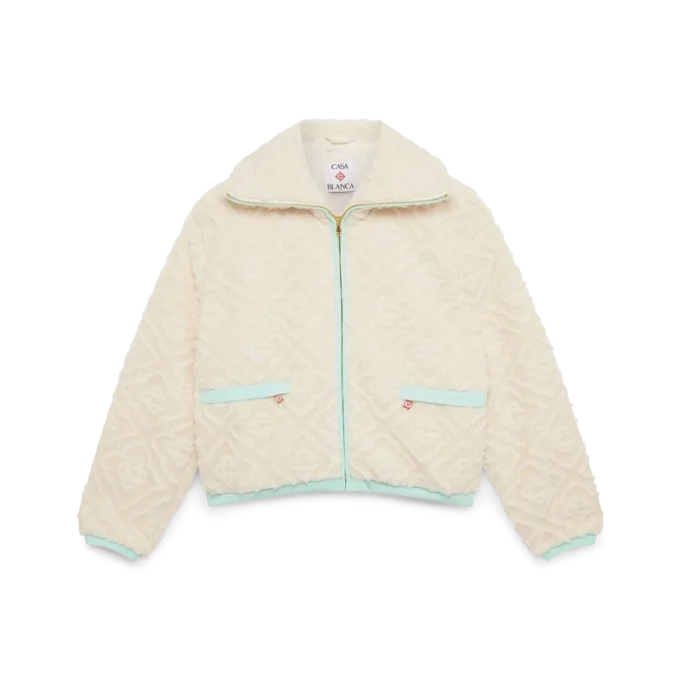 Monogram Jacquard fleecejas