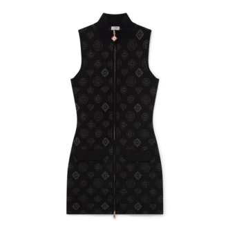 Monogram Jacquard-jurk