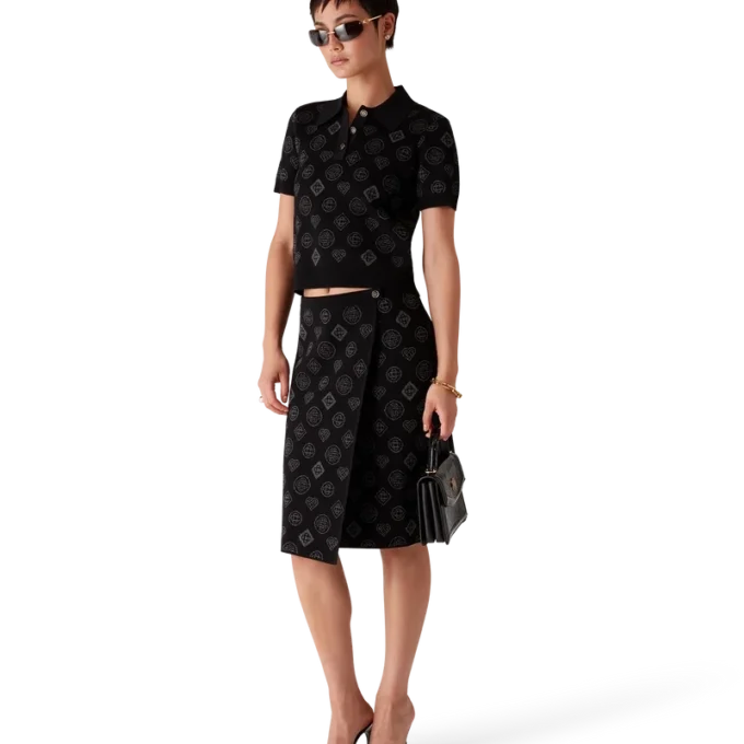 Monogram Jacquard-rok