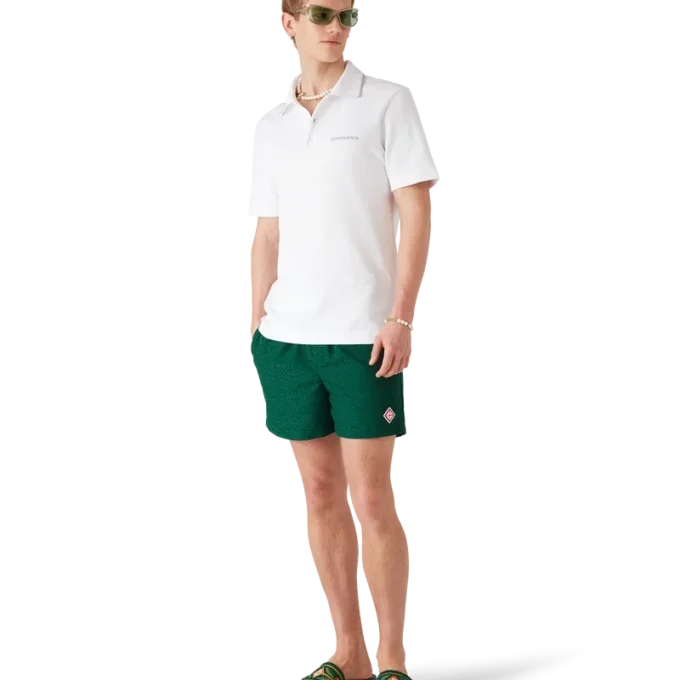 Monogram Jacquard zwemshort Monogram Jacquard zwemshort