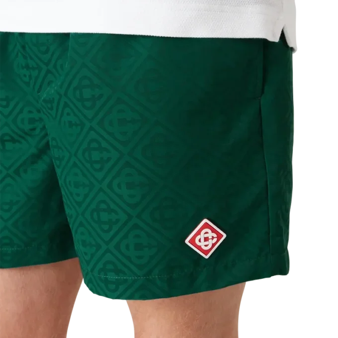 Monogram Jacquard zwemshort Monogram Jacquard zwemshort
