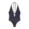 Monogram Plunge-zwempak Monogram Plunge-zwempak