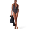 Monogram Plunge-zwempak Monogram Plunge-zwempak
