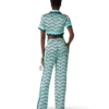 Monogram Wave kort zijden overhemd Monogram Wave kort zijden overhemd