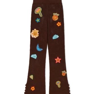 Motif gehaakte broek