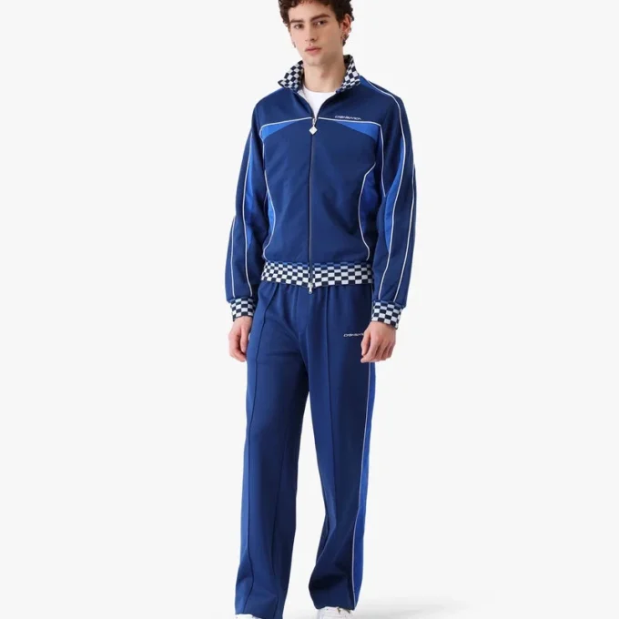 Navy Cyber Tricot trainingsjack Navy Cyber Tricot trainingsjack