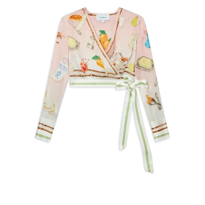 Ne Pas Deranger wikkelblouse Ne Pas Deranger wikkelblouse