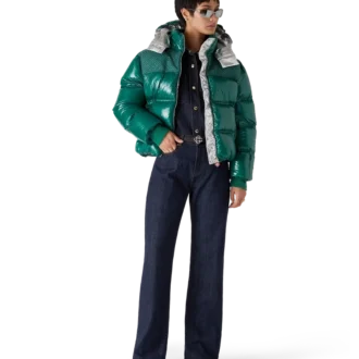 Nylon puffer-donsjack