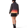 Nylon puffer-gilet met kleurverloop Nylon puffer-gilet met kleurverloop