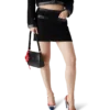Op maat gemaakte minirok met open weefsel Op maat gemaakte minirok met open weefsel
