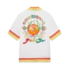 Oranje Mascot-overhemd met korte mouwen van zijden twill Oranje Mascot-overhemd met korte mouwen van zijden twill