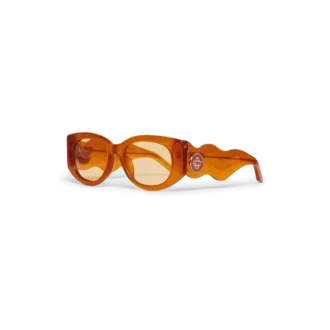 Oranje Memphis-zonnebril
