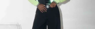 Acid Lime Logo vierkante sokken