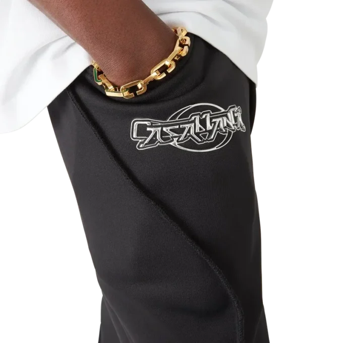 Oversized joggingbroek met panelen Oversized joggingbroek met panelen