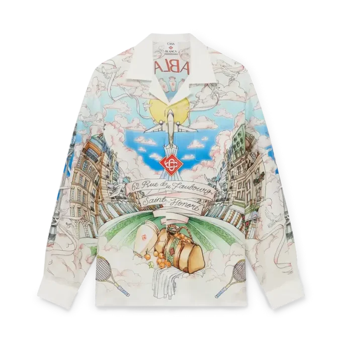 Paris Store Klassiek overhemd met lange mouwen Paris Store Klassiek overhemd met lange mouwen