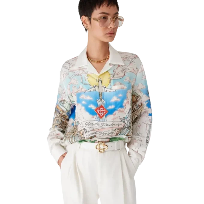 Paris Store Klassiek overhemd met lange mouwen Paris Store Klassiek overhemd met lange mouwen