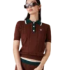 Polo met kabelpatroon Polo met kabelpatroon
