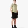 Poloshirt met korte mouwen en verticale strepen