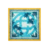 Poolside Emblem middelgrote zijden sjaal