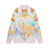Psychedelic Nirvana zijden overhemd met lange mouwen Psychedelic Nirvana zijden overhemd met lange mouwen