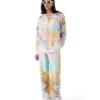 Psychedelic Nirvana zijden overhemd met lange mouwen Psychedelic Nirvana zijden overhemd met lange mouwen