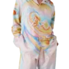 Psychedelic Nirvana zijden overhemd met lange mouwen Psychedelic Nirvana zijden overhemd met lange mouwen