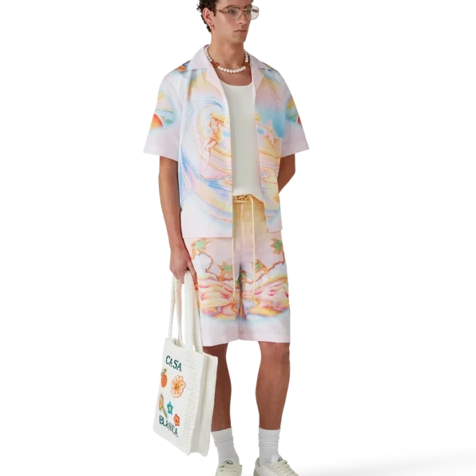 Psychedelisch Nirvana-overhemd Psychedelisch Nirvana-overhemd