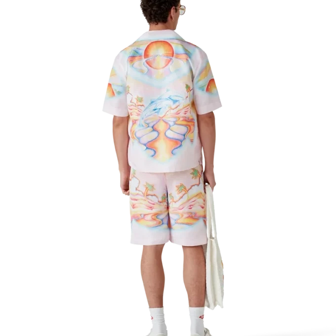 Psychedelisch Nirvana-overhemd Psychedelisch Nirvana-overhemd
