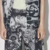 Rave Collage Straight Leg Jeans