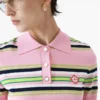 Roze & groen gestreept getailleerd overhemd Roze & groen gestreept getailleerd overhemd
