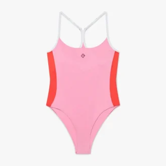 Roze Monogram-zwempak