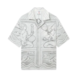 sacred stone zijden overhemd 1 330x330 - Sacred Stone zijden overhemd met korte mouwen