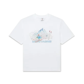 Ski T-shirt met korte mouwen in shorts