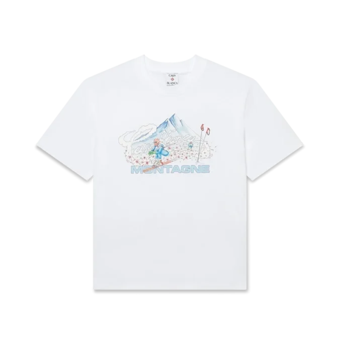 Ski T-shirt met korte mouwen in shorts Ski T-shirt met korte mouwen in shorts