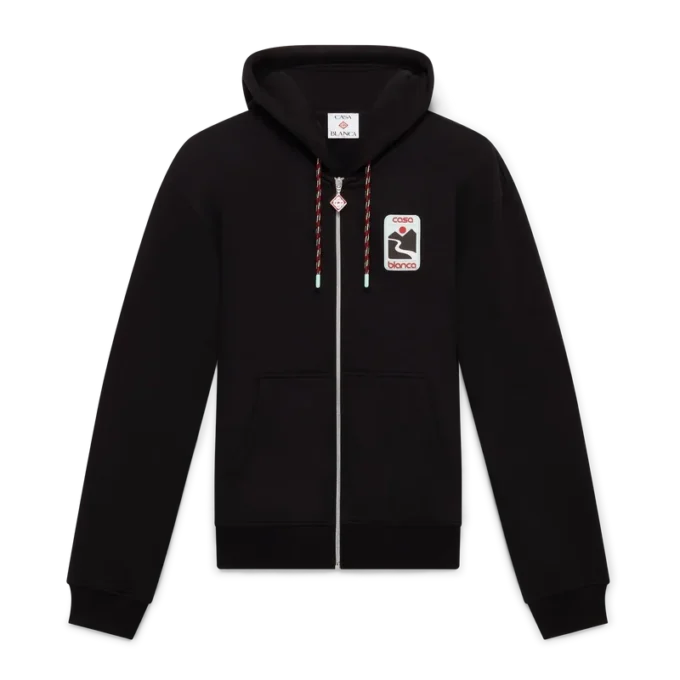 Sunset Valley Sweatshirt met capuchon en rits Sunset Valley Sweatshirt met capuchon en rits