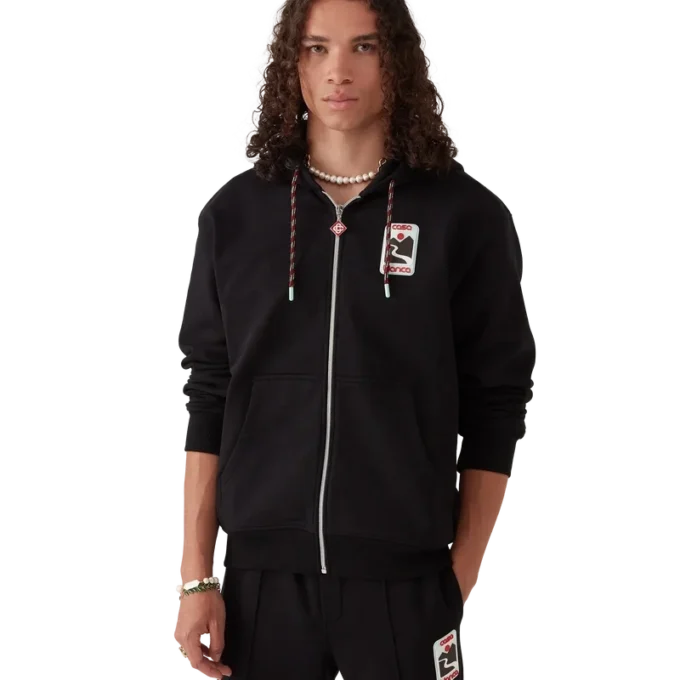 Sunset Valley Sweatshirt met capuchon en rits Sunset Valley Sweatshirt met capuchon en rits