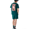 Sweatshorts met gotisch logo Sweatshorts met gotisch logo