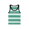Tanktop met gestreepte rand Tanktop met gestreepte rand