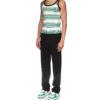 Tanktop met gestreepte rand Tanktop met gestreepte rand