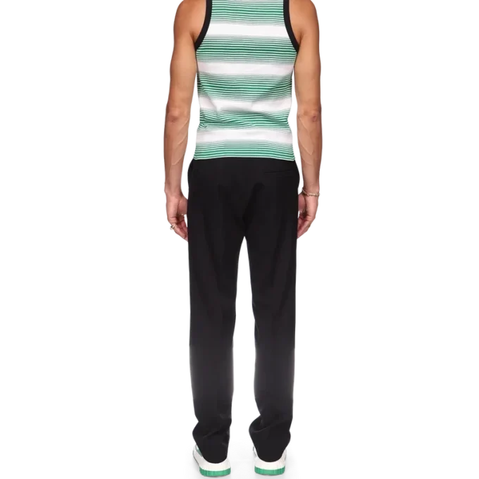 Tanktop met gestreepte rand Tanktop met gestreepte rand