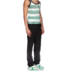 Tanktop met gestreepte rand Tanktop met gestreepte rand