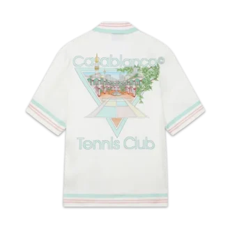 Tennis Club Icon zijden overhemd