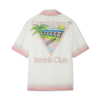 Tennis Club Icon zijden overhemd met korte mouwen