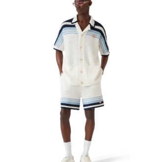 Tennis-katoenen gehaakte Shorts