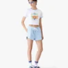 Tennis Landscape Ringer T-shirt met korte mouwen Tennis Landscape Ringer T-shirt met korte mouwen