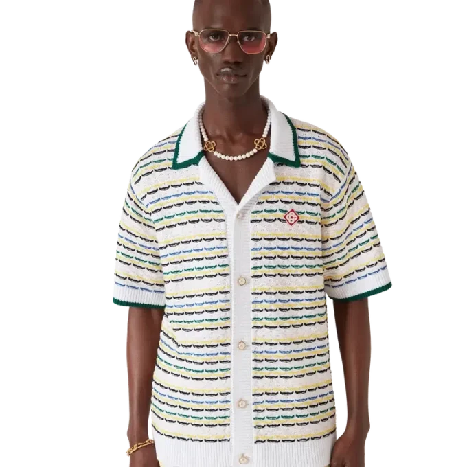 Tuck Stitch-overhemd Tuck Stitch-overhemd