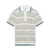 Tuck Stitch poloshirt met korte mouwen